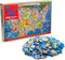 USA Map Puzzle for Kids - 200 Piece United States Puzzle - 50 States with Capitals for Kids Ages 4 and Up, America Jigsaw Puzzle Children’s Geogra...