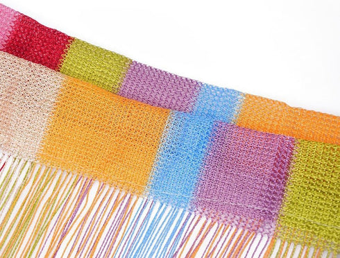 Tangpan 7 Color Colorful Door String Thread Fringe Window Panel Room Divider String Curtain Cute Strip Tassel in Party Events...