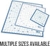 U.S. Art Supply 8" x 8" Rotary WHITE/BLUE High Contrast Professional Self Healing 7-Layer Durable Non-Slip Cutting Mat Great for Scrapbooking, Qui...