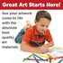 Faber-Castell Grip Colored EcoPencils - 24 Pack Colored Pencils, Pre-Sharpened...