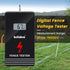 Electric Fence Tester, Briidea 300V-15000V Electric Fence Voltage Tester with LCD Large Display and Low Battery Reminder, Designed for Your Fence ...