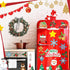 30 Christmas Theme Fridge Sticker Christmas Refrigerator Magnet Santa Claus Snowman Dwarf Snowflake Candy Fridge Magnet Stickers Decorations Xmas ...