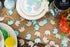 Baby Shower Blue Elephant Confetti Decorations Boy Scatter for Baby Shower Button Birthday Theme Party Supplies Gender Reveal Party Decoration (Bl...