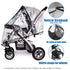 Stroller Rain Cover and Baby Stroller Mosquito Net(2-Piece Set),Universal Stroller Accessory,Waterproof, Windproof Protection,Protect from Dust Sn...