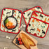 Pot Holders Set of 2 Heat Resistant 480? Kitchen 100% Cotton Comfortable Lining Printing Dog Flower Women Men Home Cooking Baking Microwave BBQ Gi...