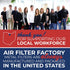 Air Filter Factory Replacement For Jenn-Air 71002111 USA Made 12-Layer Aluminum Mesh Grease Downdraft Filter 6.37 X 15.63 X 0.12 Inches 2-Pack...