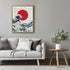 Posterizer 1 pcs-Wave off Kanagawa Japanese Dictionary Art-Abstract & Modern Art-Retro Art- Gift for Men Women Entrepreneur Teens-Decor for Home &...