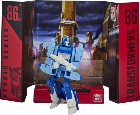 Transformers Toys Studio Series 86-03 Deluxe Class The The Movie 1986 Blurr Action Figure - Ages 8 and Up, 4.5-inch...