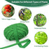 Tenn Well Cloth Plant Ties, 2 Roll 196 Feet Green Tomato Ties Stretchy Garden Twine for Climing Plants, Fruit Trees, Flowers, Gardeners (98 Feet/R...