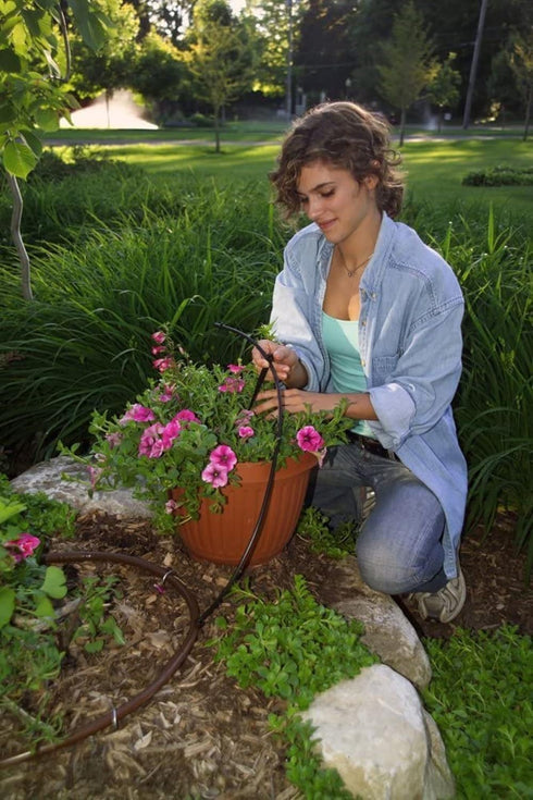 Rain Bird SW10-30PS Drip Irrigation Spot Watering Dripper/Emitter, 1 Gallon Per Hour, 30-Pack...