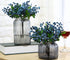 Mistari 10 Pack Artificial Flowers California Faux Blueberries Artificial Stems for Decorating Blueberry Picks Fruit Fake Silk Flowers Home Decora...