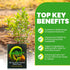 Natural Plant Food Fertilizer All-Purpose NPK Plant Care. 18 Balanced & Blended Vitamins & Minerals with Micro-Fungi and Bio-Organisms to boost yo...