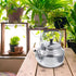 Baluue Metal Teapot Metal Water Jug Metal Coffee Pot Stovetop Kettles Whistling Tea Kettle Stoveto Water Kettle Aluminum Alloy Coffee Kettle Wear-...