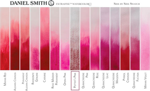 Daniel Smith Extra Fine Watercolor Paint, 15ml Tube, Potter's Pink, 284600148...