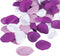 Artificial Silk Rose Petals 300pcs Reusable Fake Purple Flower Petals for Wedding Anniversary Romantic Night Valentines Party Dinner Table Decorat...