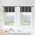 RV Curtains for Camper Windows Blackout 2 Pack Valances Waterproof Light Blocking Blackout Thermal Insulated Small Curtains for Basement Window Ba...