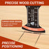PECHAM 22PCS Curved Oscillating Tool Blades, Professional Universal Titanium Arc Edge Oscillating Multitool Blades for Wood Plastics Metal Hard Ma...
