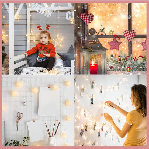 40 Pcs Tapestry Wall Hanging Clips, Self Adhesive Clips Wall Clips Poster Hanger Shower Curtain Clips Double-Sided Adhesive Spring Clips for Blank...