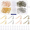 Earring Hooks, Audab 480pcs Earring Making Kit Includes 240pcs French Earring Hooks Ear Wire and 240pcs Earring Backs for Jewelry Making Supplies ...