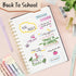 Gel Pens, Aesthetic Preppy Office Supplies, Office Desk Accessories Nursing School Essentials Fine Point Pens for Journaling Note Taking, Back to ...
