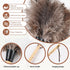 Ostrich Feather Duster Classic 14" Feathers Dusters Natural Fluffy with Wooden Handle and Eco-Friendly Reusable Handheld for Cleaning Supplies Hom...