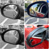 360° Adjustable Blind Spot Mirror, 1 Pair 2'' Side Mirror Blindspot with 2pcs Side Mirror Rain Guard HD Glass Wide Angle Frameless Mirror for Car ...