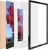 Black 11x14 Picture Frame, Display Pictures 8x10 with Mat or 11x14 Without Mat,Wall Certificate Poster Photo Frame, 1 Pack...