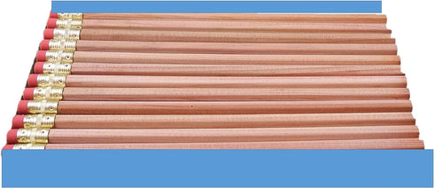 Moon Products Bare Wood Natural Premium Pencils Number 2 HB (36 pencils)...