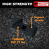 GH100-701 Universal Wrench Extender Adapter Swench Wrench 1/2 Inch Breaker Bar Wrench Extender Mechanics Tool...