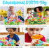 FUNZBO Flower Garden Building Toys - STEM Toy Gardening Gift for Kids, Toddler Girls Toys, Sorting and Stacking Toys, Kids Crafts, Toddler Toy Gif...