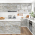 Grey Gold Marble Wallpaper Peel and Stick Contact Paper Waterproof Self Adhesive for Kitchen Bathroom Countertops Gray Marble Contact Paper for Ca...