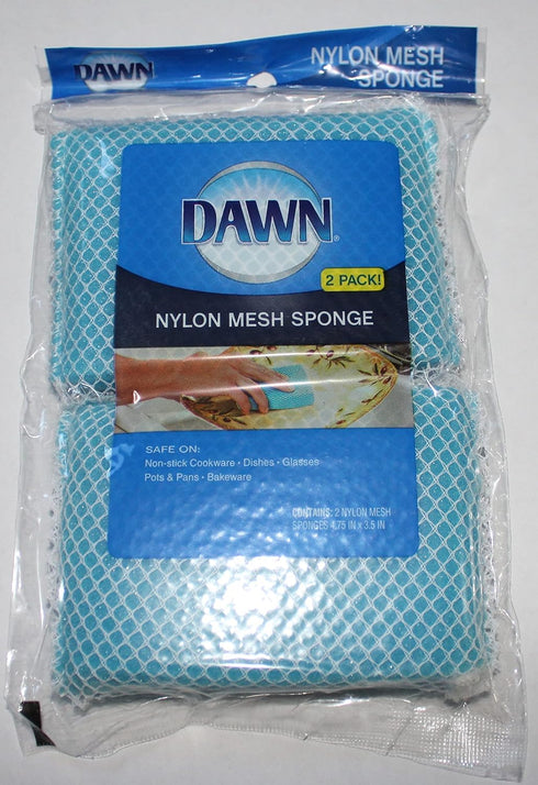 Dawn Nylon Mesh Sponge 2pk...