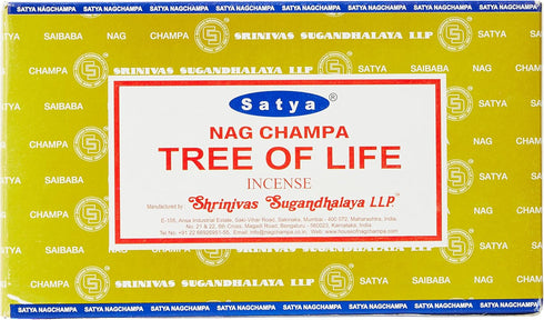 Satya Incense Sticks, Black, Tree of Life...