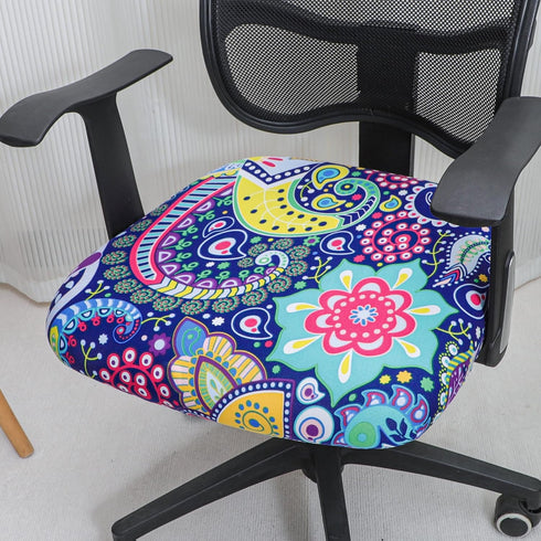 FORCHEER Office Chair Seat Covers, Stretch Desk Chair Seat Cover (Paisley)...