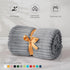 BEDELITE Baby Blankets for Boys Girls 30"x 40" - 3D Ribbed Jacquard Cute Fuzzy Fleece Blanket, Warm and Breathable Soft Cozy Infant Toddler Blanke...