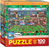 EuroGraphics Soccer Spot & Find 100 Piece Puzzle...