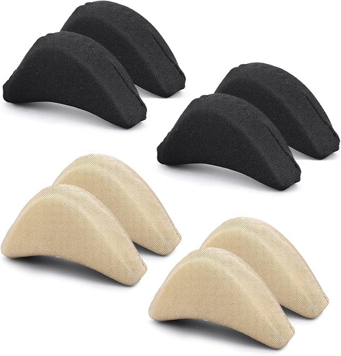 Sibba 8 Pieces Toe Filler Inserts Unisex Breathable Soft Big Toe Plug Forefoot Pad Shoe Filler for High Heel Foot Pain Relief for Women Girls...