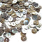 New Upick 11/13/15/23mm 100pcs Shell Buttons Sewing Craft Buttons 2 Holes (13mm)...