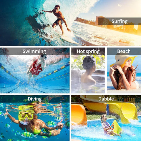 UNBREAKcable Waterproof Phone Case, 2-Pack IPX8 Universal Waterproof Phone Pouch Dry Bag for iPhone 15 14 13 12 11 Pro Max XR X XS SE 2022 8 Plus ...