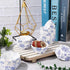 600Pcs Blue Floral Cupcake Liners Chinoiserie White Blue Flower Cupcake Wrappers Paper Disposable Decorative Muffin Brownie Cups for Baking Party ...