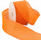 Morex Natural Burlap Wired Ribbon for Decorations, Holidays, Parties, Home and Outdoor Decor, 2.5" x 10 Yd, Orange...