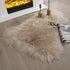 Ashler Faux Fur Rug, Beige Area Rugs, Fluffy Sheepskin Fur Rug, Fuzzy Ultra Soft 2 x 3 Ft Rugs, Machine Washable Shag Rug, Nursery Throw Rugs for ...