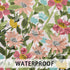 Wildflower Outdoor Waterproof Throw Pillow Covers 18 x 18 Inch Set of 2, Yellow Green Pillowcase Square Cushion Case, Farmhouse Garden Decorative ...