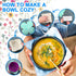 Bowl Cozy Template 3 Sizes, Bowl Cozy Pattern Template, Bowl Cozy Template Cutting Ruler Set of 4, Large Bowl Cozy Template for Sewing with 40 Pcs...