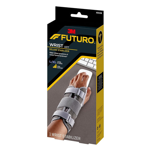FUTURO-MMM-357 Deluxe Wrist Stabilizer, Large/X-Large - grey...