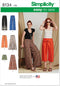 Simplicity 8134 Easy to Sew Women's Pants and Shorts Sewing Pattern Kit, Sizes 6-14...