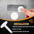 1 3/8 '' Vapor Barrier Christmas Tree Fasteners for Crawlspace Poly Liners Encapsulations Covers White Push Plastic Foam Board Fasteners (150 Pcs)...
