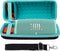 co2CREA Hard Carrying Case Replacement for JBL Charge 4 / replacement for JBL Charge 5 Waterproof Portable Bluetooth Speaker (Black Case + Inside ...
