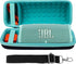 co2CREA Hard Carrying Case Replacement for JBL Charge 4 / replacement for JBL Charge 5 Waterproof Portable Bluetooth Speaker (Black Case + Inside ...