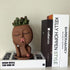 Face Flower Pots Head Planter, Cute Resin Face Planters for Indoor Outdoor Plants, Macetas Para Plantas Funny Head Plant Pot Face Vase with Draina...